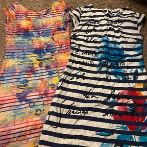 two dresses 💖🛍💙🌸🌈
